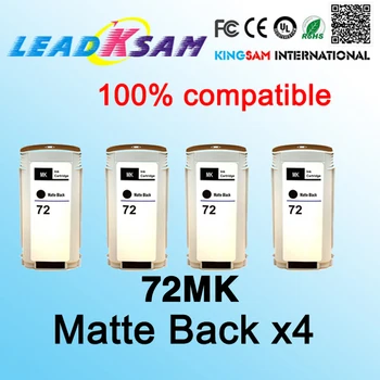 

4x 72mk compatible ink cartridges for hp72 C9403A Designjet T1100 T1100S T1100MFP T610 T770 T790 T1120PS T1120