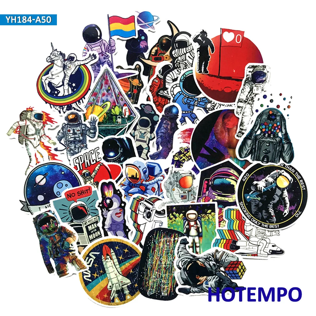 50pcs Outer Space Stickers Alien UFO Astronaut Rocket Ship Planet for Mobile Phone Laptop Luggage Skateboard Bike Car Stickers 50pcs Outer Space Stickers Alien UFO Astronaut Rocket Ship Planet for Mobile Phone Laptop Luggage Skateboard Bike Car Stickers