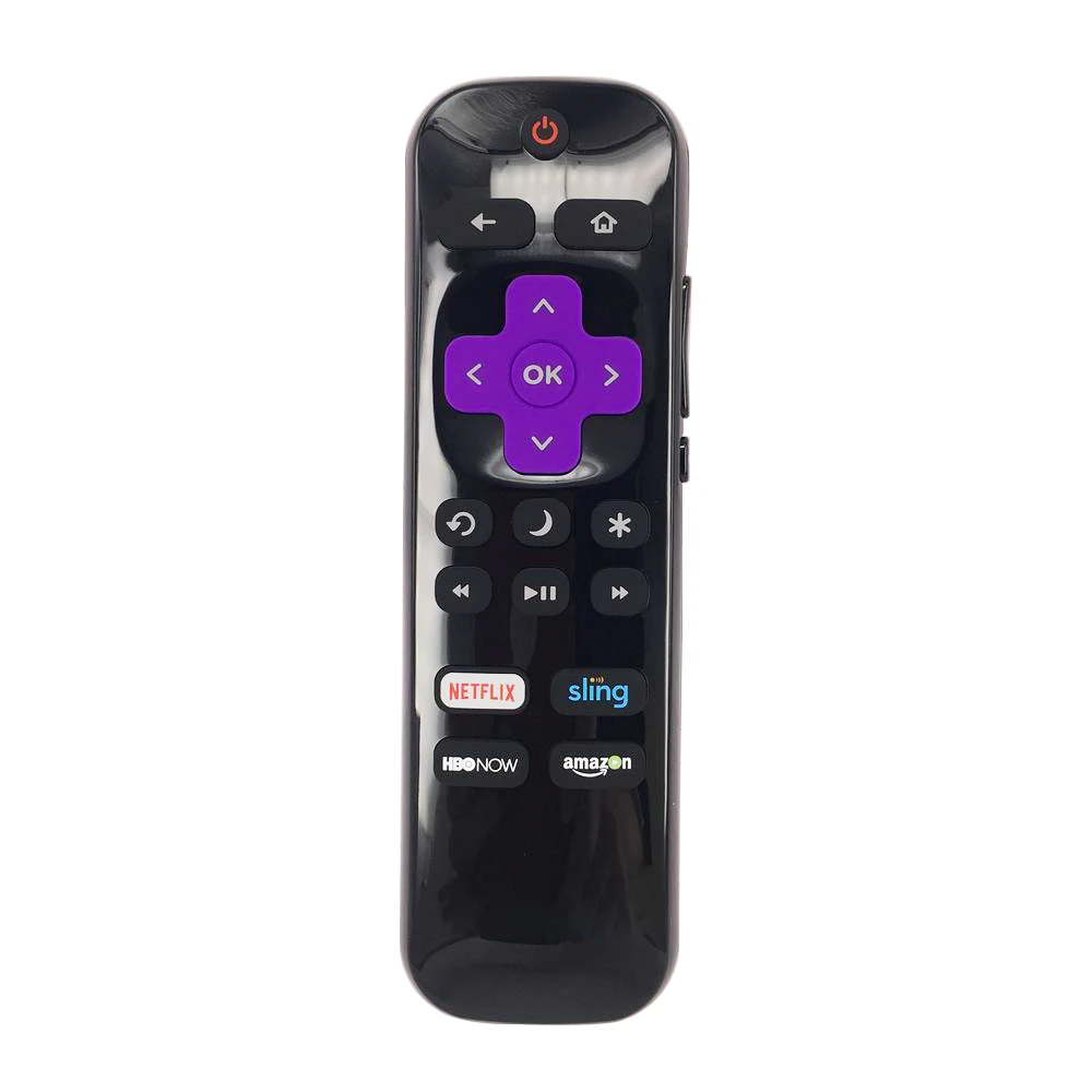 New Original Remot Control LC RCRUS 17 For Sharp Roku Smart TV With Sling Amazon Buttons