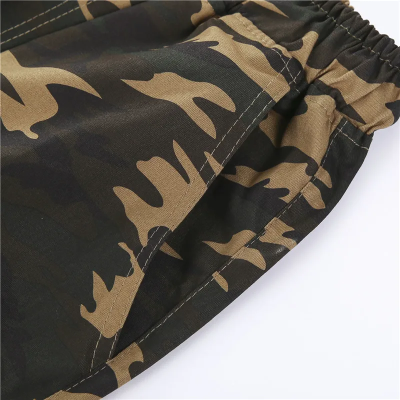 Для мужчин штаны Карго спортивные Slim Fit мотобрюки повседневное карандаш Jogger Военная Униформа армии Брюки для девочек армейские