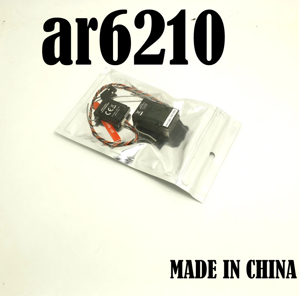 

10pcs/lot dsnx 6CH AR6210 Receiver 2.4Ghz 6-Channel Free Shipping