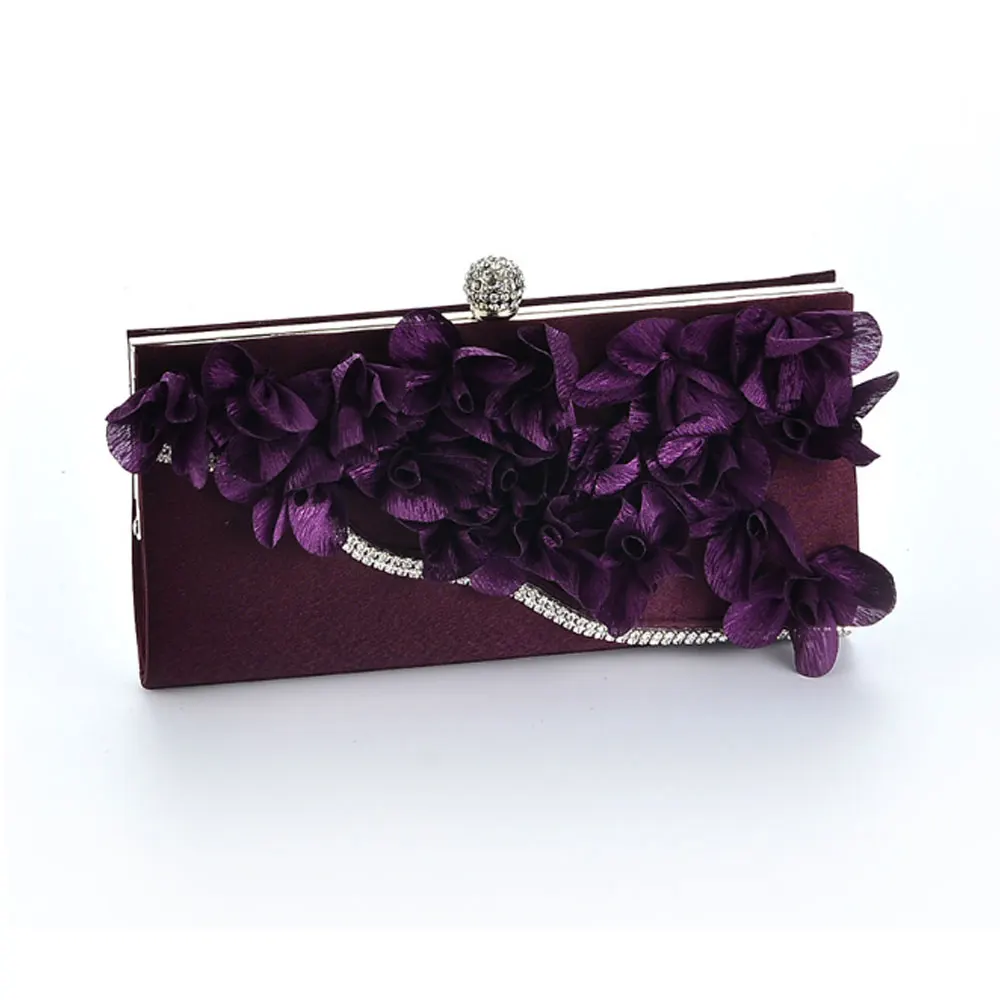 

2018 high quality women handmade flowers evening bags mini wedding dinner bags luxury clutch purse