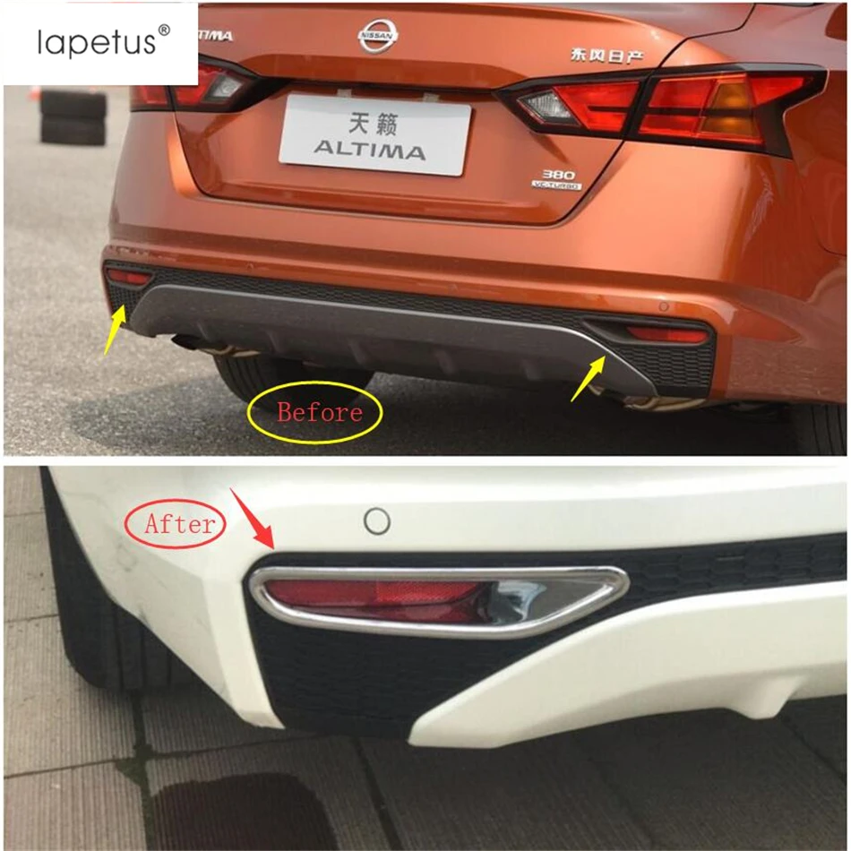 Аксессуары Lapetus подходят для Nissan Teana/Altima 2019 2020 ABS задние противотуманные фары