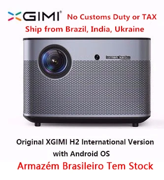 Original XGIMI H2 Projector Home Theater 300 Inch 1080P Full HD 3D Android Bluetooth Wifi Suppor4K DLP TV Beamer