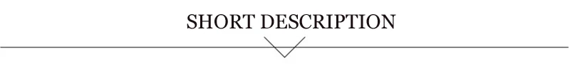 1.SHORT DESCRIPTION