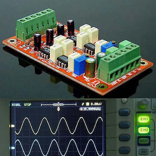 

SSM2142 Unbalanced To Balanced Board (input Unbalanced Auido,output balaneced) dc 12v