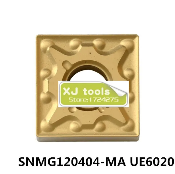 

Free shipping 10pcs SNMG120404-MA UE6020/SNMG120408-MA UE6020 carbide inserts for MSSNR/MSKNR/MSBNR,Turning Blades for Steel