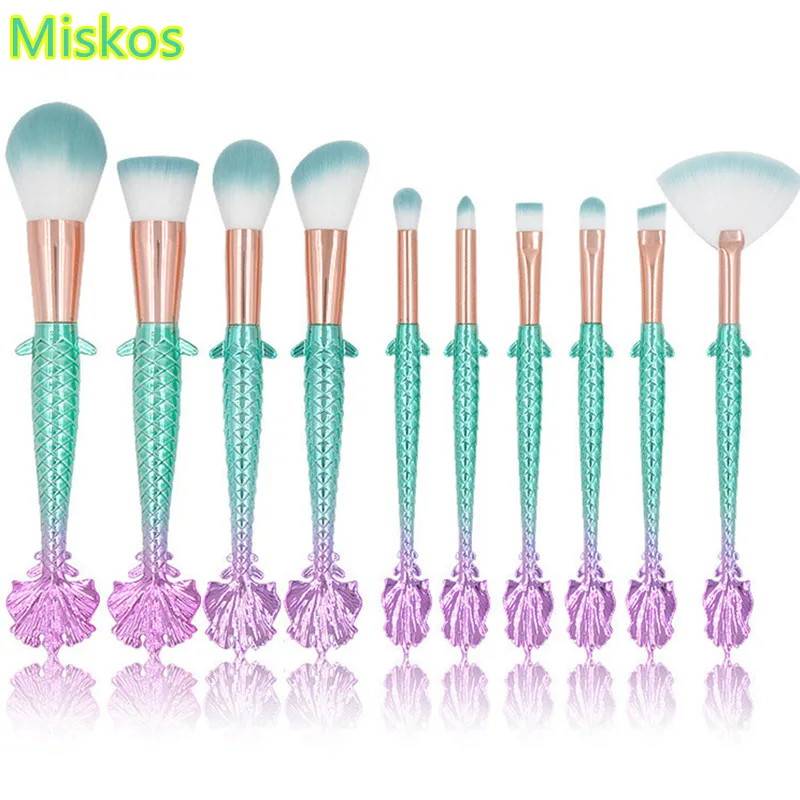 

Fortune Fish Makeup Brushes Set Brochas Para Maquillaje Make Up Brushes Cute Kit Pincel Maquiagem Eyeshadow Foundation Brush
