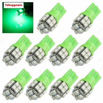 

10 Pecas Branco/Vermelho/Azul / Ambar/Verde /RosaT10 20 SMD 3528 Luzes Lampadas 194 168 W5W LED Pingo Leds Pingao Luz do Carro