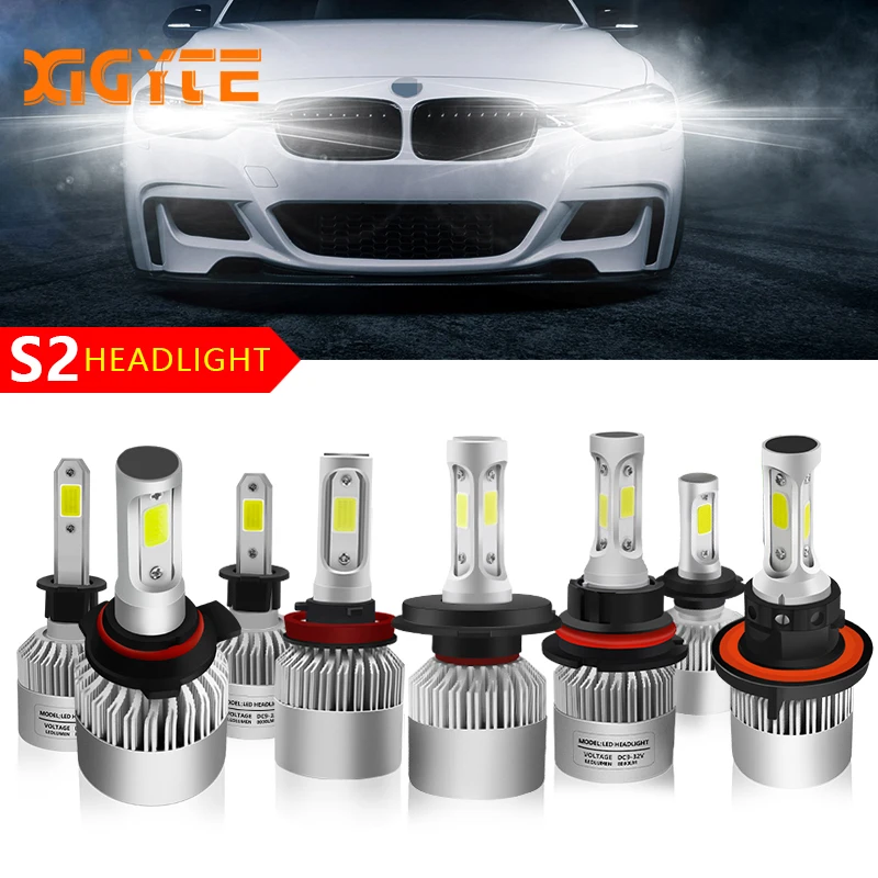 

Car Styling Auto Bulbs LED H7 H4 H11 H1 H3 H13 880 9004 9005 9006 9007 9003 HB1 HB2 HB3 HB4 H27 LED Car Headlights Accessories
