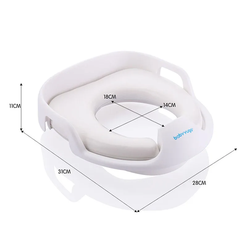 Мягкие Детские туалет коврик Удобные Детские Туалет подушки Портативный горшок Baby крышка с безопасной сидя ручки для мальчиков и девочек