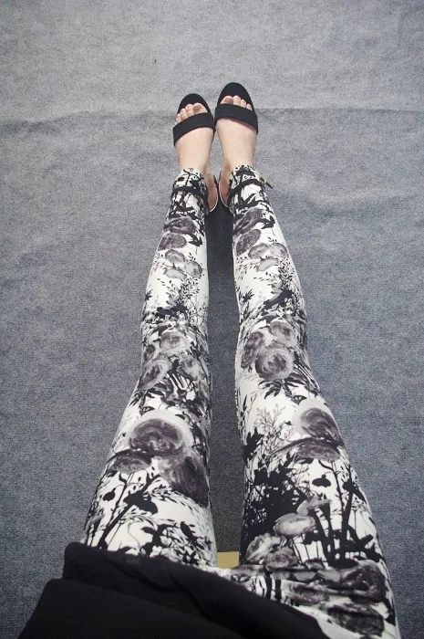nvgtn leggings YSDNCHI Sexy Trousers Elastic Push Up Leggings Fitness Leggins Plaid Printed Summer Ethnic Gym Sporting High Waist Pants spanx pants