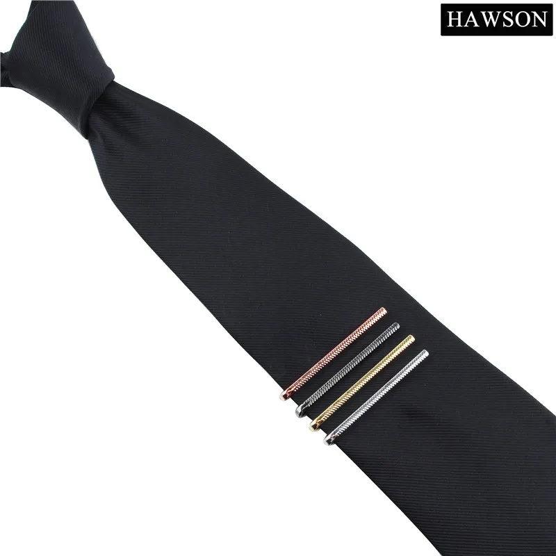 Ceny Mini 4 sztuk zestaw spinka do krawata w kształcie litery U krawat Pin Pack z pudełkiem męskie akcesoria