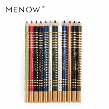 Menow Eye Makeup 12 Colors Set Eyeliner Long Lasting Eye Liner Pencil Waterproof Eyeliner Smudge Proof