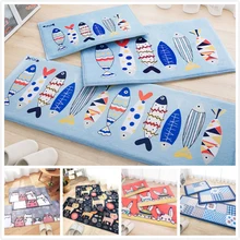 Новые толстые ковры для ванной Противоскользящие коврики для ног коврики для двери кухонный коврик коврики для пола 40x60 50x80 45x120 см кровать гостиная, прихожая