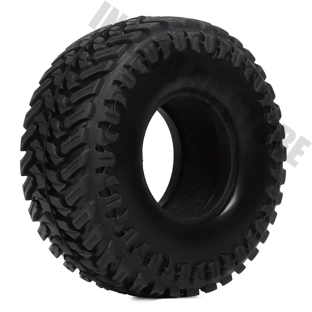 

4PCS 1/10 RC Rock Crawler 1.9" Black Rubber Wheel Tires 106*39mm for 1:10 Axial SCX10 Tamiya CC01 D90