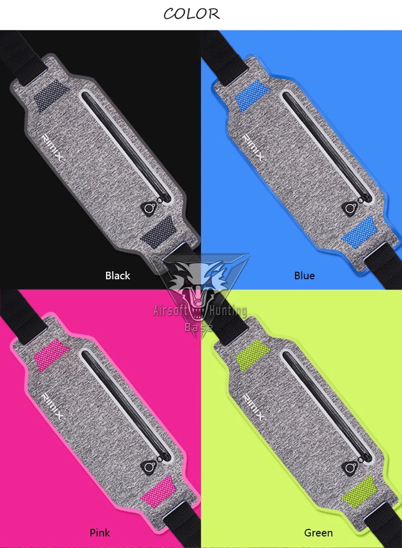 IDOGEAR ремни для бега Trail поясная сумка Регулируемый походный спортивный YKK Водонепроницаемые Светоотражающие ремни ночного видения