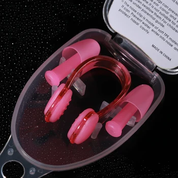 

Soft Silicone Swimming Nose Clips + 2 Ear Plugs Earplugs Gear with A Case Box Set High Quality Pool Water Sports Accessories