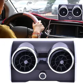 

Portable 12V AC DC Bladeless Electric Car Cooling Fan Mute Dual-purpose Brushless Desktop Cooler For Vehicle Truck RV SUV Boat