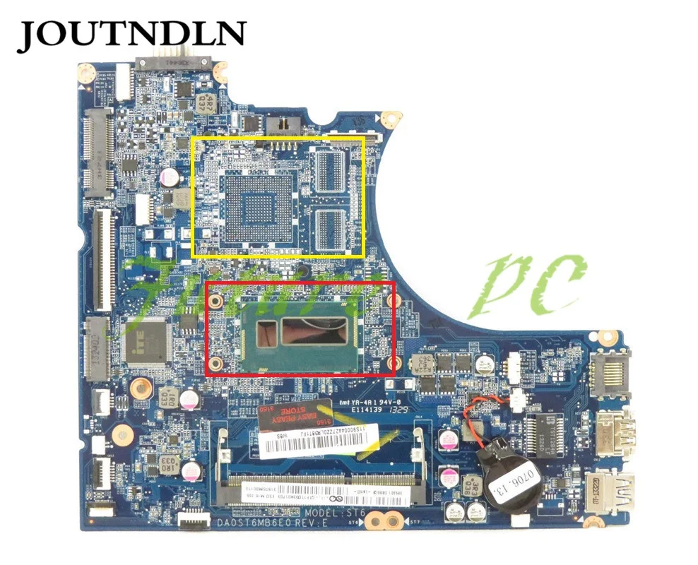 JOUTNDLN для Lenovo Flex 15 материнская плата ноутбука 90004427 11S90004427 DA0ST6MBF0 ddr3 w/i5-4200U |