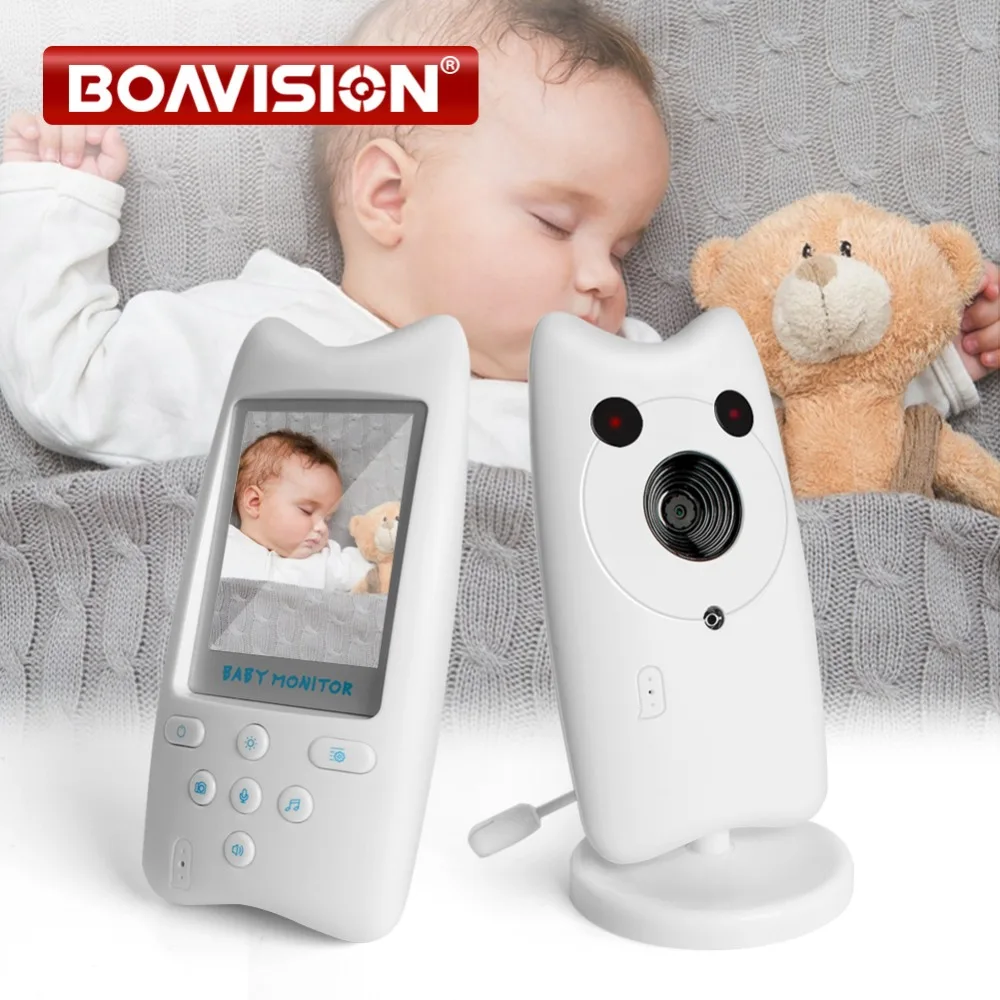 

Taking Photos Wireless LCD Audio Video Baby Monitor Radio Nanny Music Intercom IR 24h Portable Baby Camera Walkie Talkie BM24