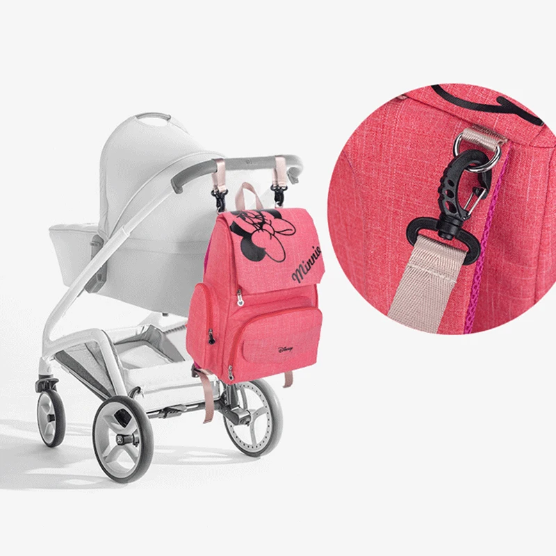 Disney Mickey Minnie Baby Diaper Bags Bolso Maternal Stroller Bag Nappy Backpack Maternity Bag  Mommy Bag