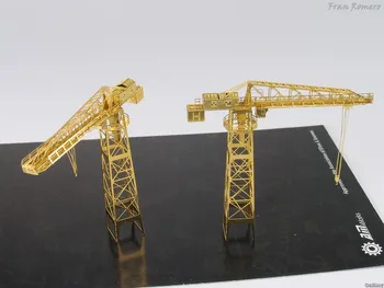 

1/700 WWII USN 20t Tower Crane (Early),(2 cranes per package),(Metal Military Building Model,Not Assembled)