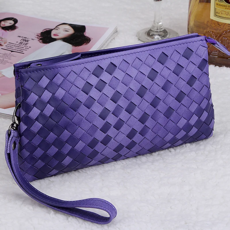 

Black sheepskin women wallet fashion genuine leather ladies long clutch bags brand styles purse card holder birthday party gift