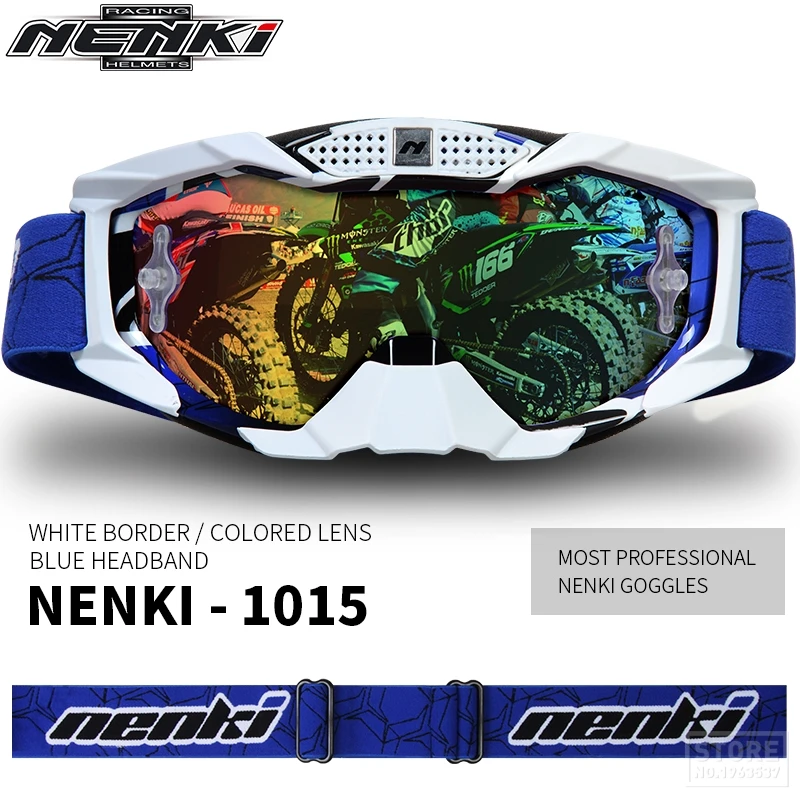 NENKI Lunettes Moto rcycle очки для мужчин и женщин внедорожные очки для мотокросса MX ATV Dirt Bike лыжные очки шлем очки