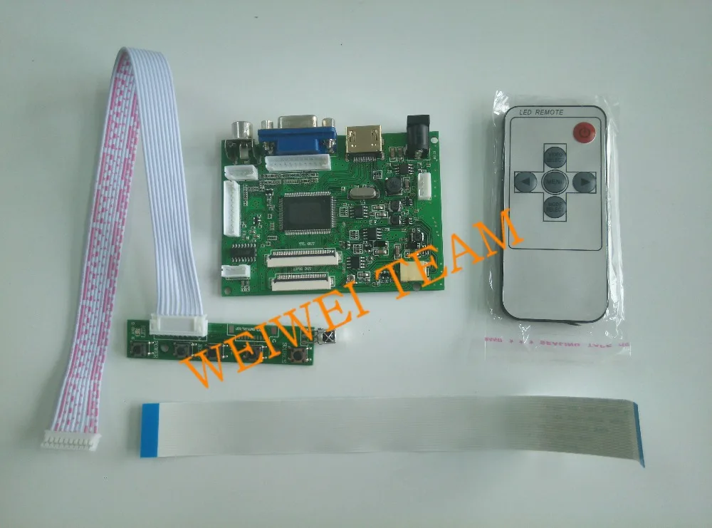 10,1 дюймов hdmi 1280(RGB)* 800 EJ101IA-01G ЖК-дисплей для Raspberry Pi экран дисплей с пультом управления драйвером 2AV VGA