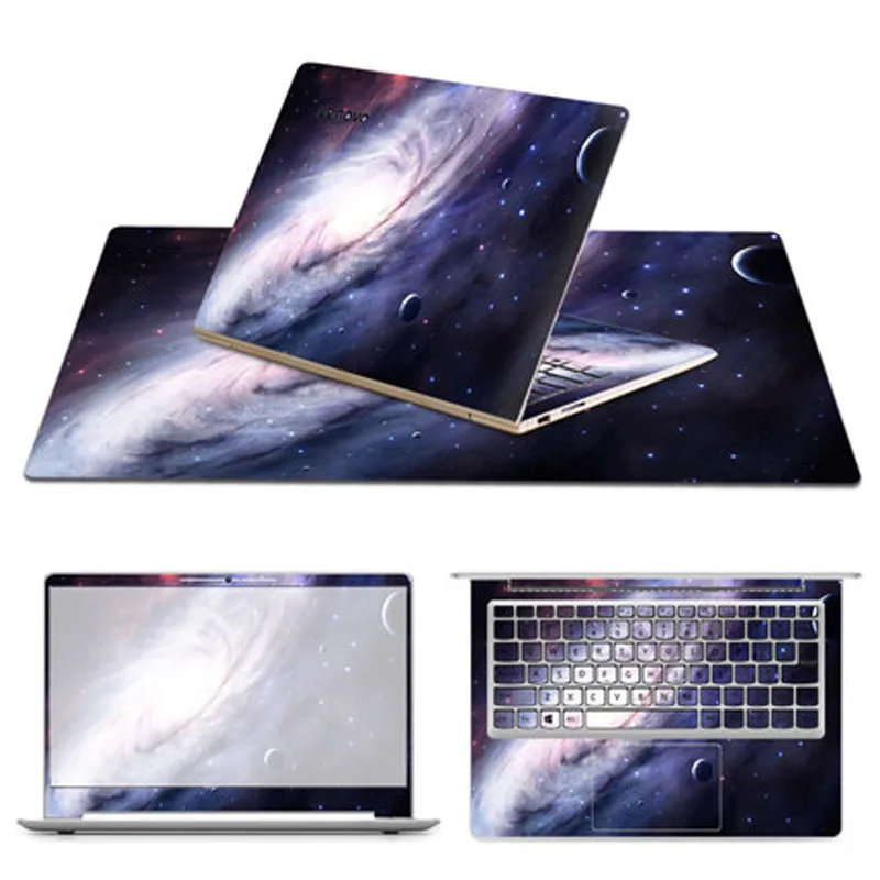 3 Sides Trendy Computer Protection Decal with Fashion Mouse Pad Mat Notebook Sticker Full Laptop Skin for ASUS X555