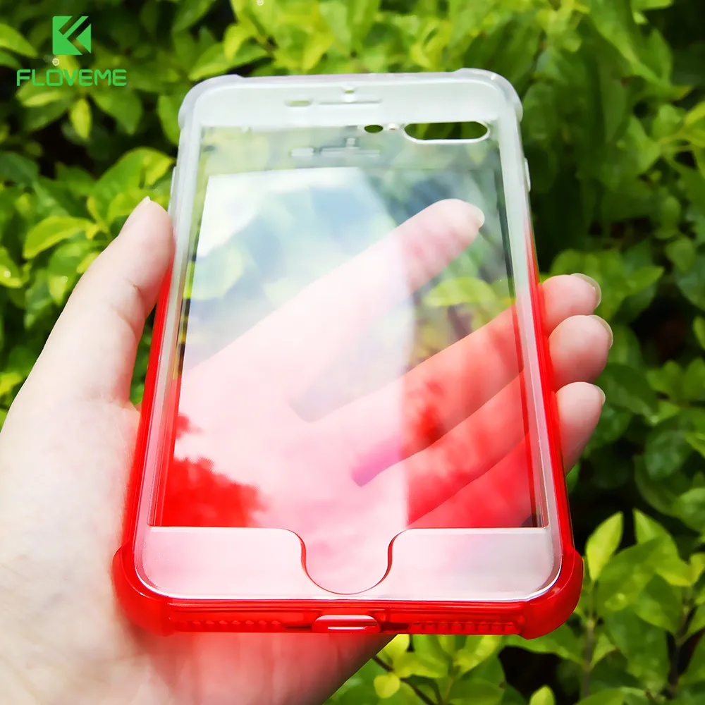 FLOVEME For iPhone 6 7 6s Shockproof Case 360 Degree Full Body Case For iPhone 7 3