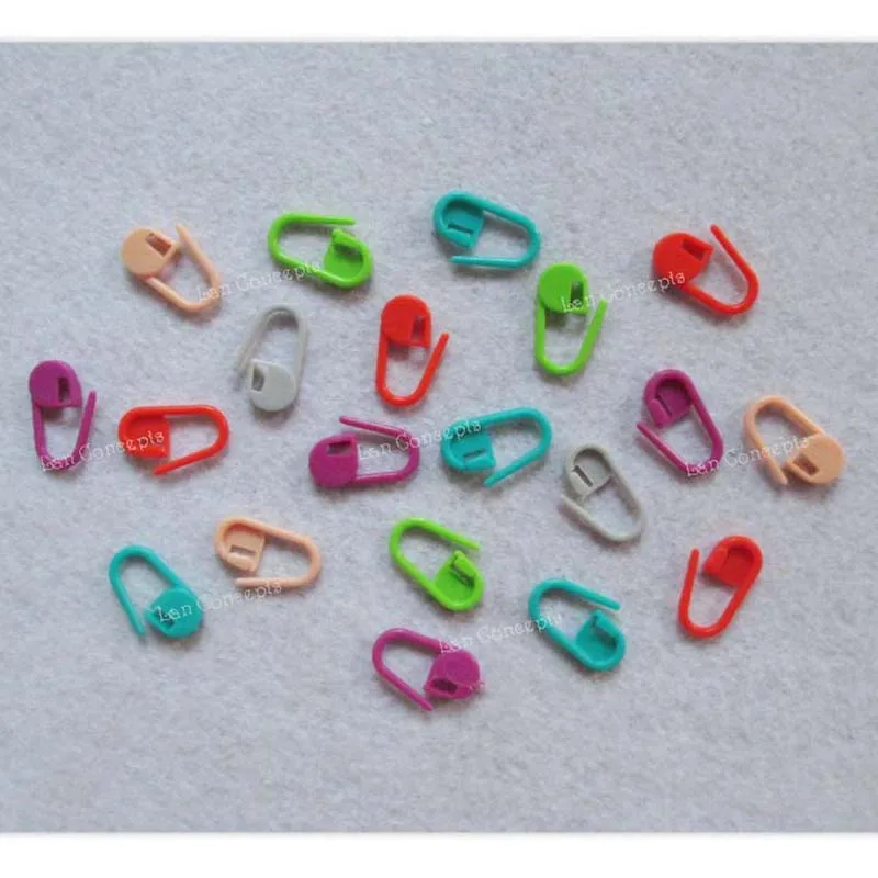 wholesale DIY Craft Tools Colorful Crochet Locking Knitting Marker