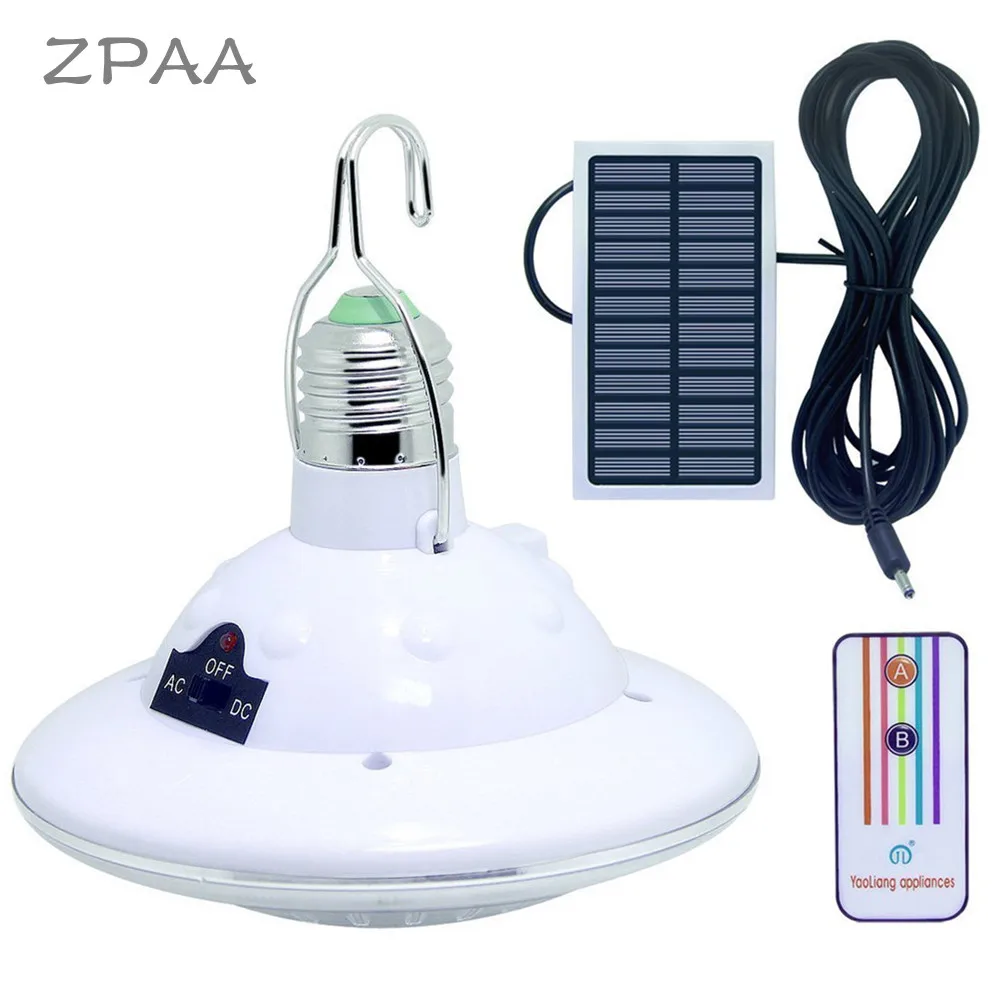 22LED солнечный дистанционного Управление огни Портативный открытый сад Солнечный