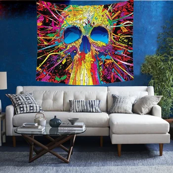 Wall Hanging Skull Tapestry