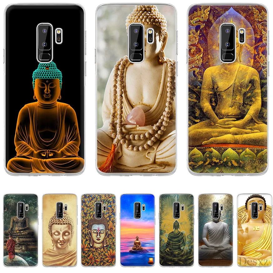 Чехол Gerleek Buddha для Samsung Galaxy A7 A8 A9 A10 A30 A40 A50 A70 M10 M20 M30 S10 Plus S10E J6 | Мобильные телефоны и
