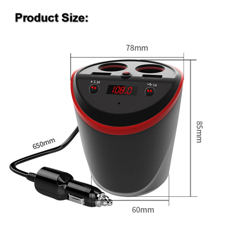 E0436 Bluetooth FM Transmitter (1)