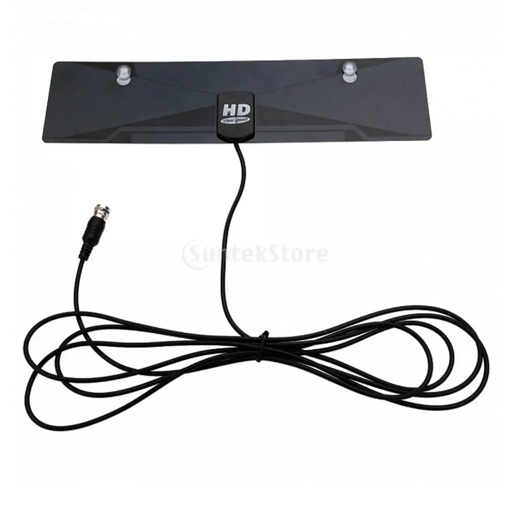 

X-72 Digital Indoor TV Antenna HDTV DTV Box Ready VHF UHF Flat Design