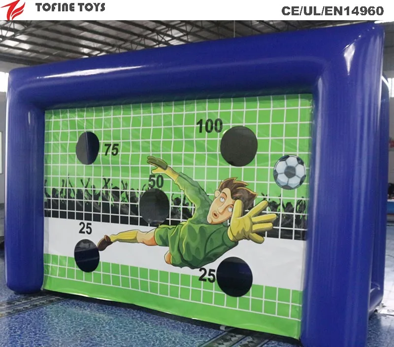 2018 inflatable football soccer target shootout goal (1)