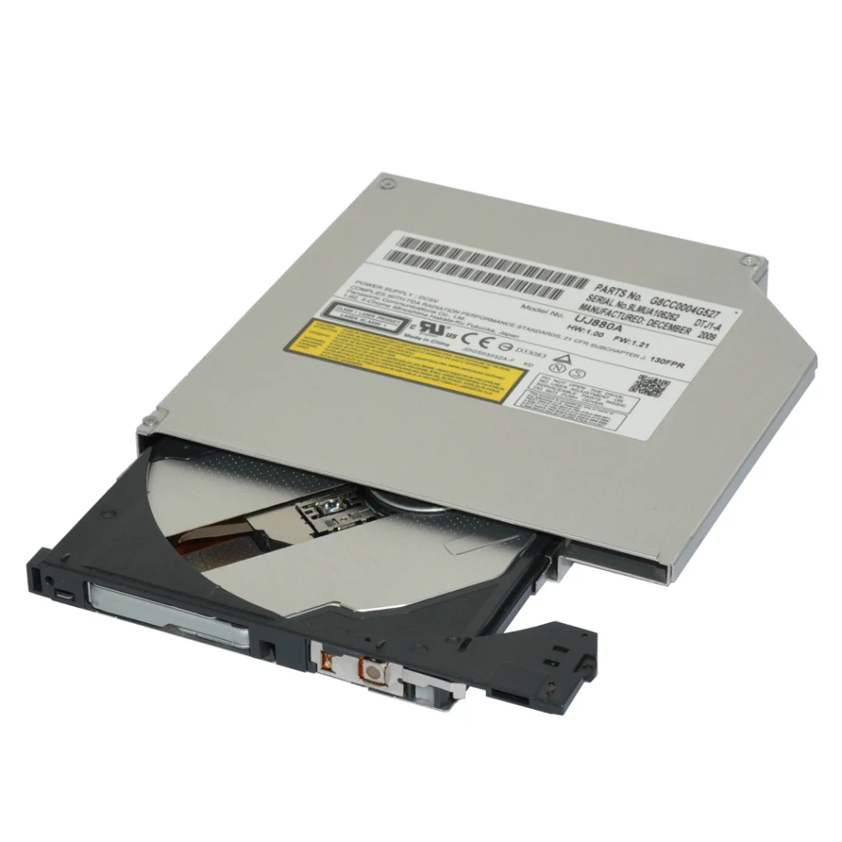 

12.7mm Superdrive DVD ROM Optical Drive CD/DVD-ROM CD-RW Player Burner Slim Reader Recorder For Laptop With Panel