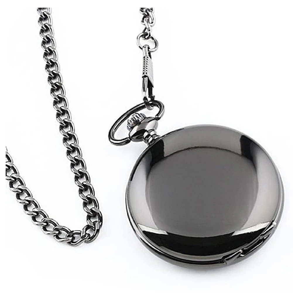 

Mens pocket watch necklace with gift box -2COLOR