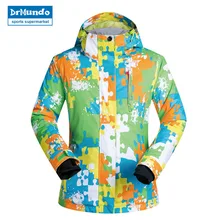 Куртка Для женщин Лыжная новые очки для занятий спортом на открытом воздухе, Для женщин горнолыжные куртки с защитой от ветра Водонепроницаемый Термальность Сноубордическая куртка пальто на снежную погоду женские Катание на коньках