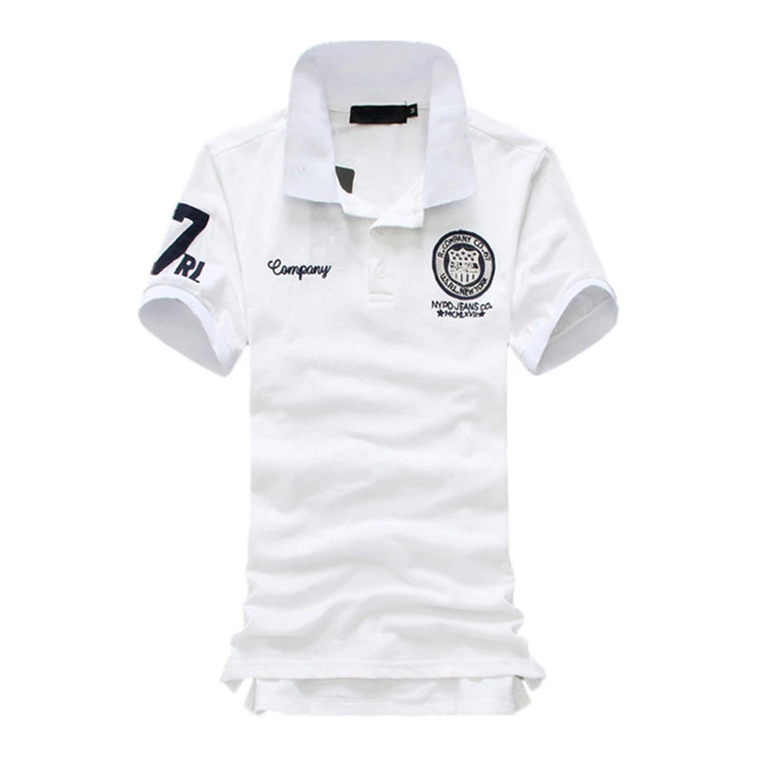  Pure Color Cotton Men's Short-sleeved POLO Multi Color Choice S M L XL 2XL 3XL 4XL 5XL Fashion Casu