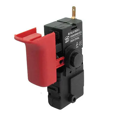 AC 250 в 4(3)A/125 8(6)A SPST замок на триггерном переключателе для сверла Bosch 2 26|lock switch|lock onlock