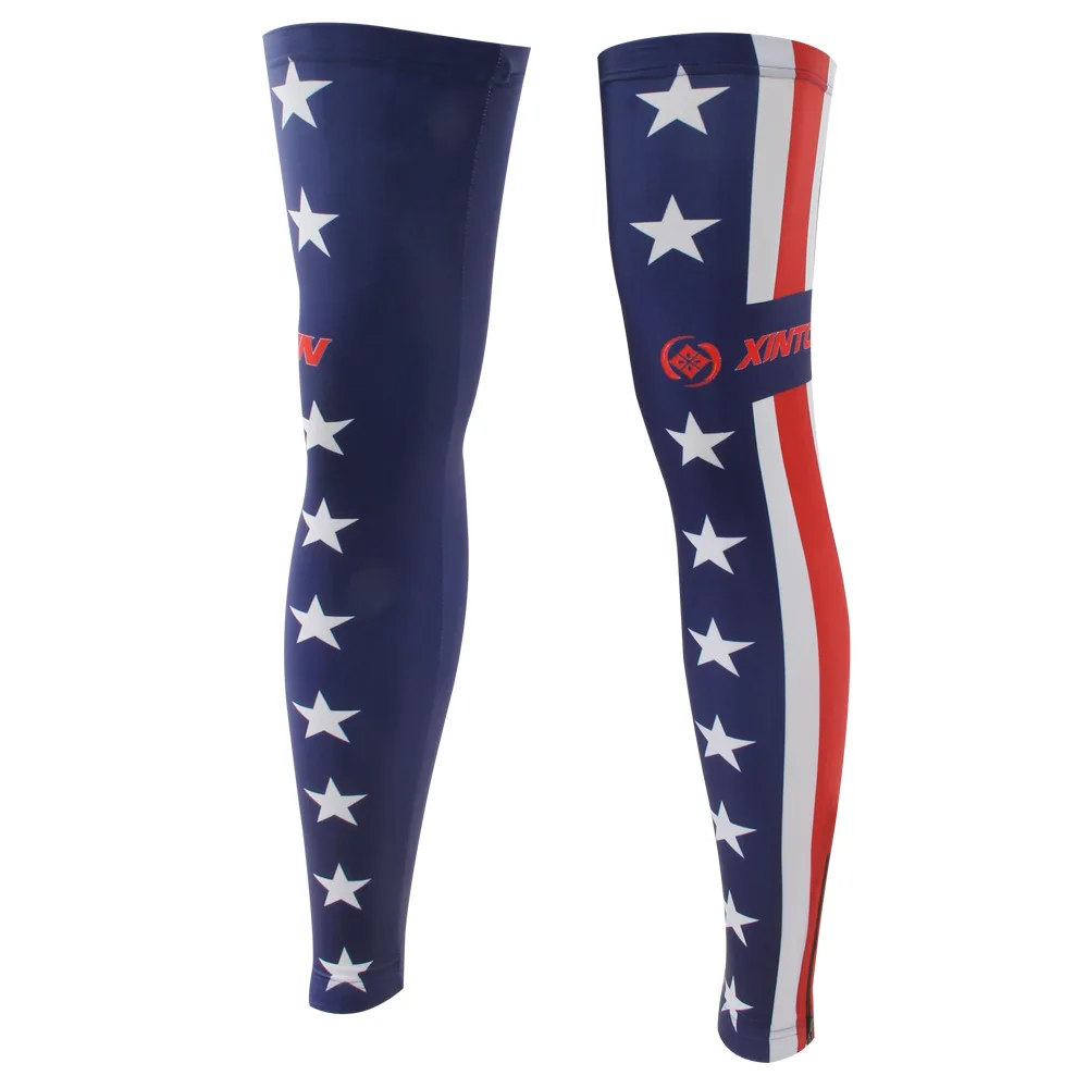 

XINTOWN Anti -UV Cycling Leg Warmers Protector Leg Sleeves Outdoor Sports Footset Safety Soccer Running Leggings