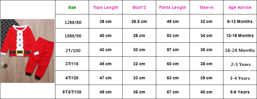 Рождественские костюмы Санта-Клауса; Пижама для новорожденных; футболка; топы и штаны; мягкий хлопковый костюм для маленьких мальчиков; комплекты одежды для маленьких мальчиков