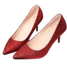 2016 New Pointed Toe Suede High Heels Fashion Sexy High Heel Shoes Women Pumps wedding shoes Wedding Shoes