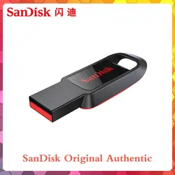 SanDisk CZ61 USB флэш накопитель шифрование мини USB флешка Автомобильная 16 ГБ 32 64 128 Memory Stick флешки