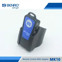Benro MK10 пульт дистанционного управления для штатива монопод селфи палка беспроводной Bluetooth пульт дистанционного управления Лер перезаряжаемый