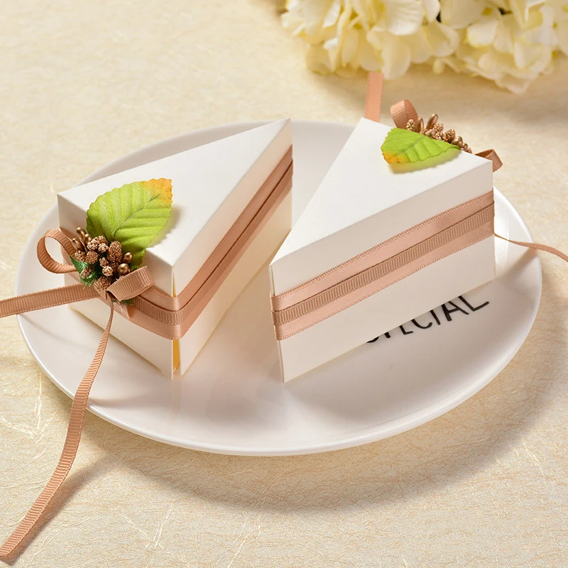 Wedding &amp Engagement Candy box A gift for a party Creative cake style Ten paper boxes can form shape | Дом и сад